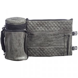 Set, Insulated Vinyl Tefillin Holder and Weatherproof Tallit Bag -