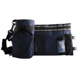 Thermal Waterproof Dark Blue Tefillin Protector with Tallit bag