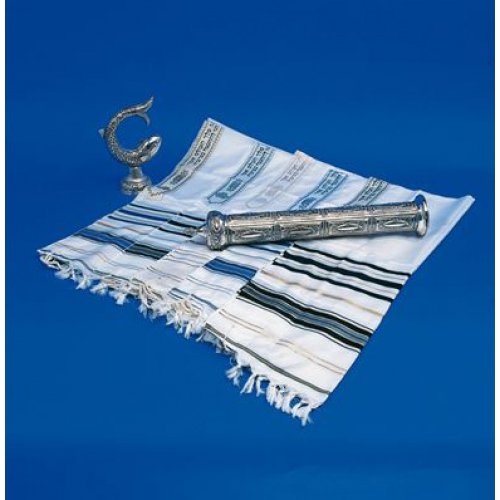 Basic Ashkenazi Tefillin Bar Mitzvah Set with Tallit