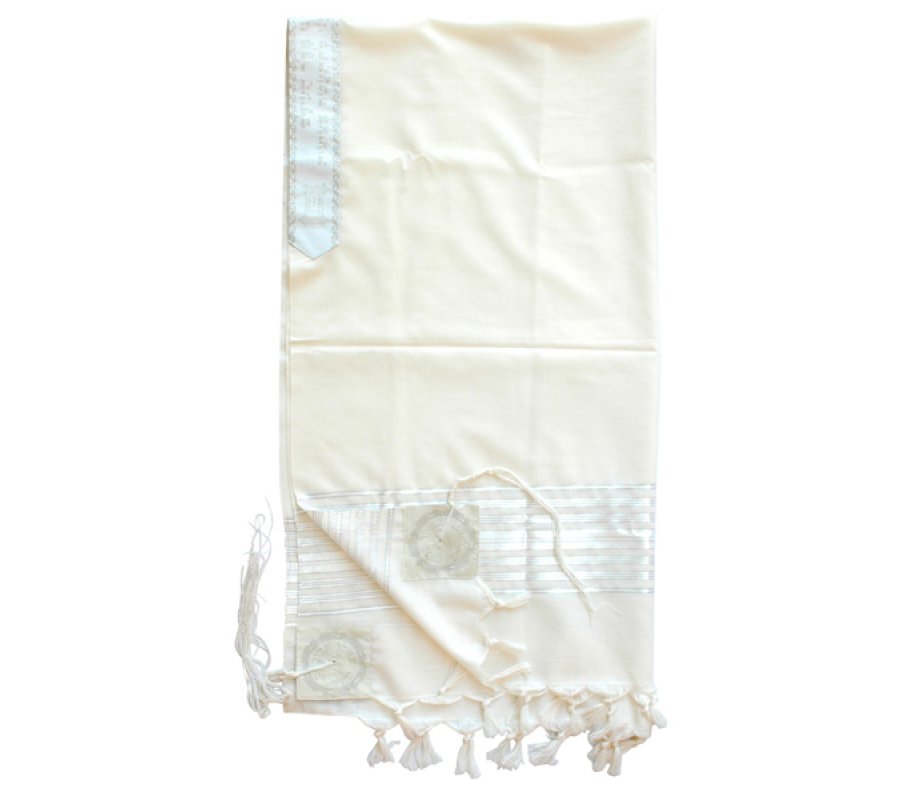 Chermonit Wool Tallit Prayer Shawl by Talitnia