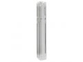 Clear Plastic Mezuzah Waterproof with Rubber Plug