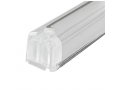 Clear Plastic Mezuzah Waterproof with Rubber Plug