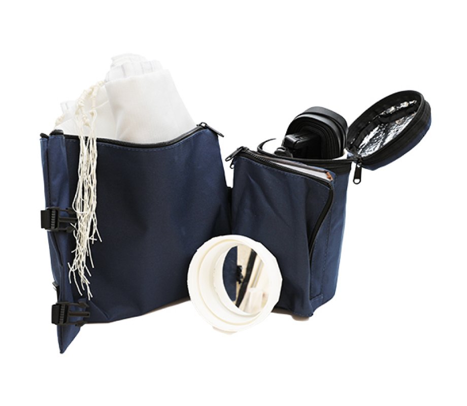 Insulated Weatherproof Tallit and Tefillin Bags – Denim