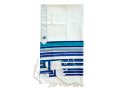 Joseph Coat Tallit Prayer Shawl - Blue Colors by Talitnia