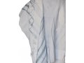 Light Weight Non Slip Gilboa Tallit 100% Wool by Talitnia - Light Blue Strips