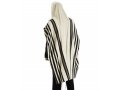 Malchut Non Slip Tallit Wool Prayer Shawl by Talitnia