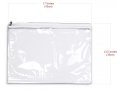 Protective Zippered Plastic Cover for Tallit Bag - Transparent