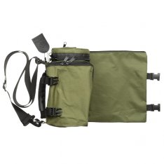 Set, Insulated Tefillin Holder and Weatherproof Tallit Bag - Olive Green