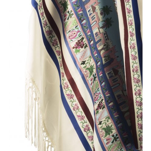 Seven Species Tallit Prayer Shawl by Talitnia