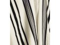 Traditional Tallit 100% Wool with Black and White Stripes by Talitnia